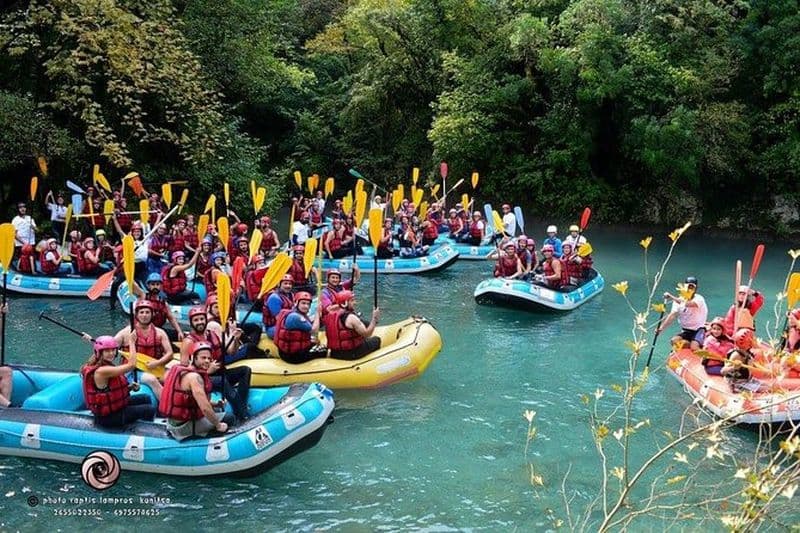 Rafting sur la rivière Voidomatis !! Région de Zagori
