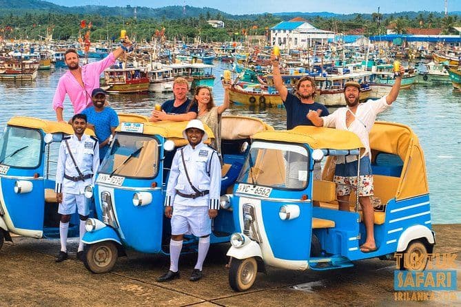 "LES ORIGINAUX" Tuk Tuk Safari Sri lanka, le premier et le meilleur.