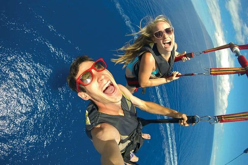 Expérience de parachute ascensionnel à Maafushi