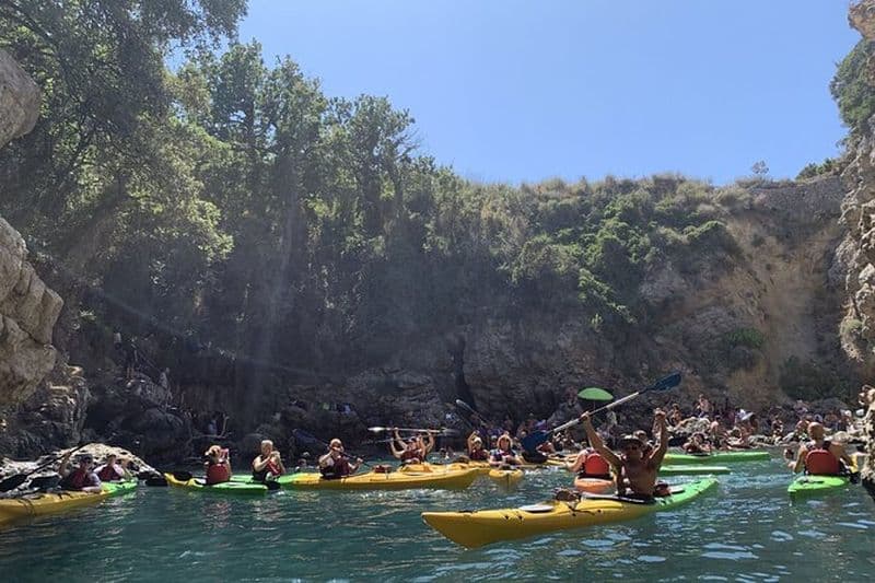 Panoramique Sorrento Kayak Expérience avec Natation & Plus