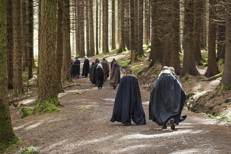 Game of Thrones - Randonnée dans la forêt de Tollymore