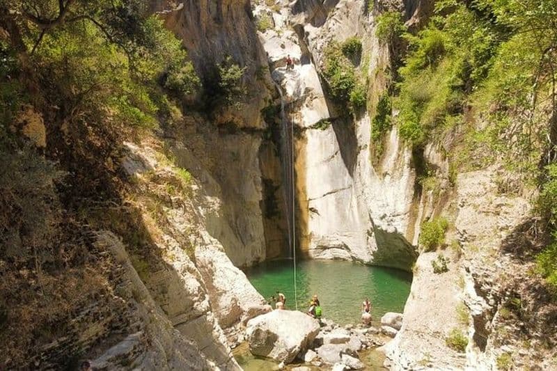 Canyoning dans les gorges de Manikia depuis Athènes