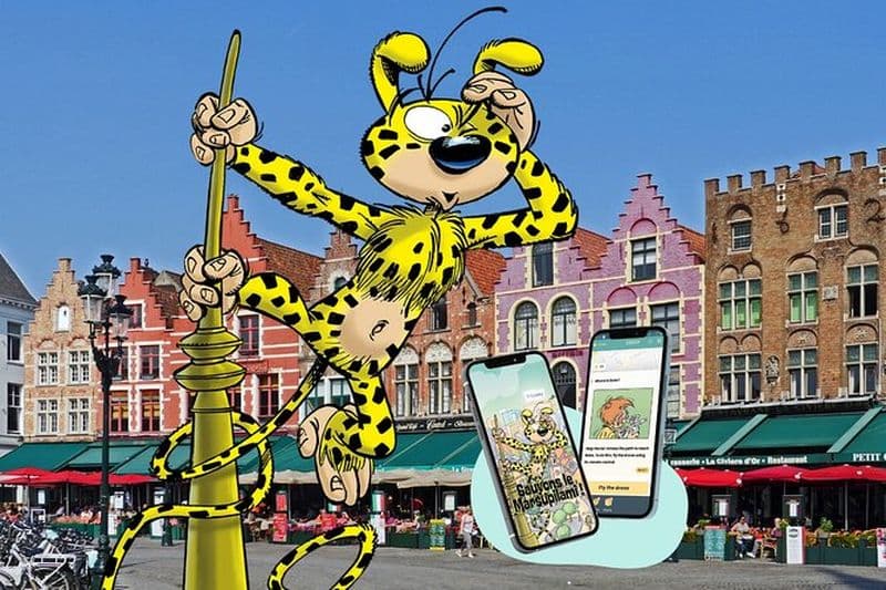 Escape game enfant dans la ville de Bruges Marsupilami