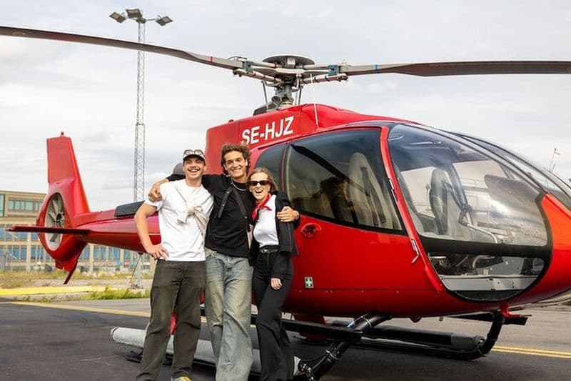 Stockholm 20 - minute Visite privée en hélicoptère
