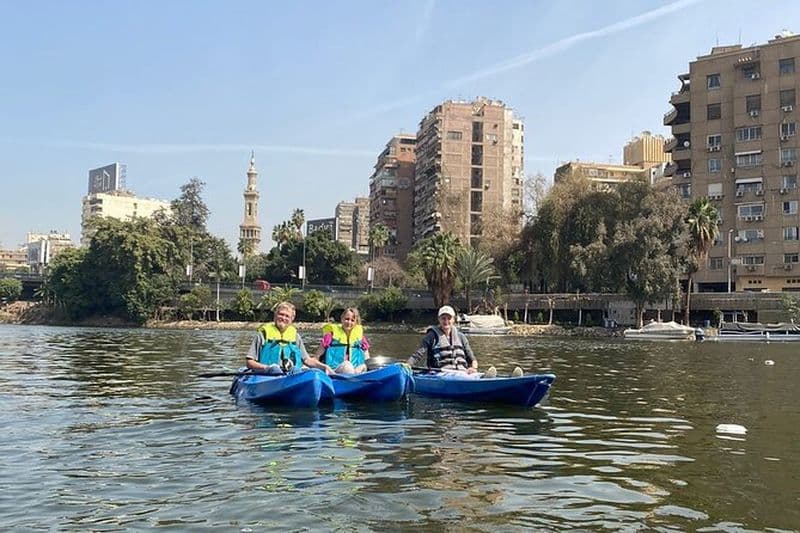 Kayak sur le Nil au Caire avec instructeur