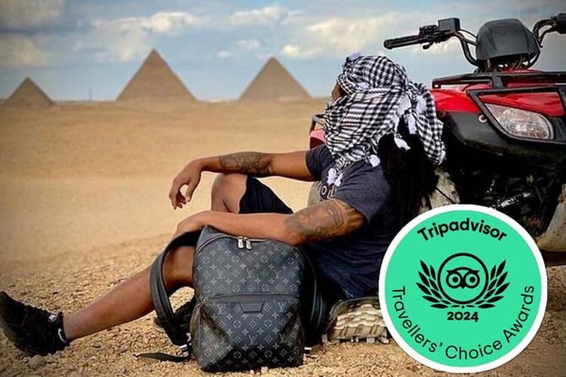 Quad VTT autour du désert de Gizeh Pyramides