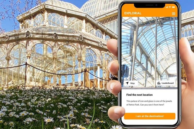 Visite autoguidée de la chasse au trésor et des sites de Madrid