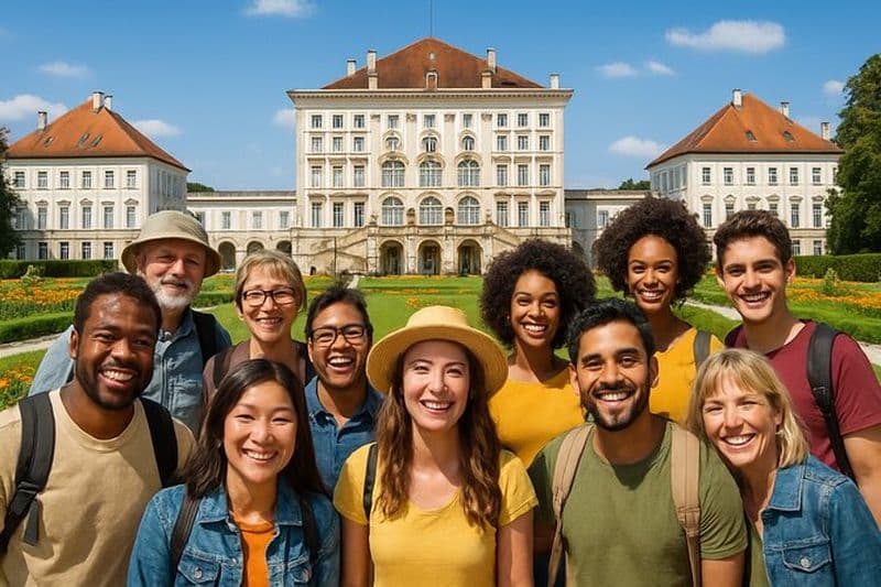 Visite accélérée du château et du musée des calèches de Munich Nymphenburg