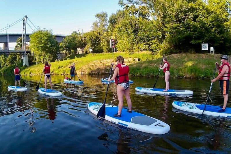 SUP BASIC COURS Marbach am Neckar - Stand Up Paddling Paddling Adventure Jones Tours