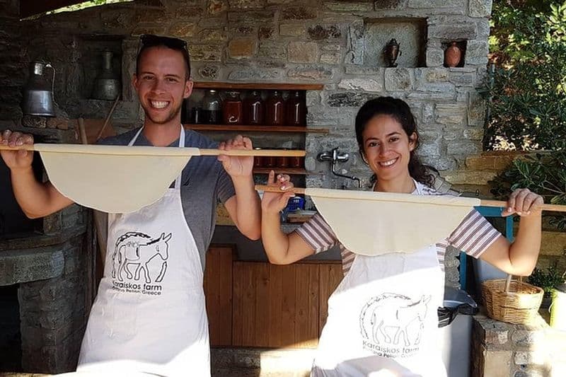 Billet Cuisinez comme un cours de cuisine grecque au Mt Pelion en Grèce