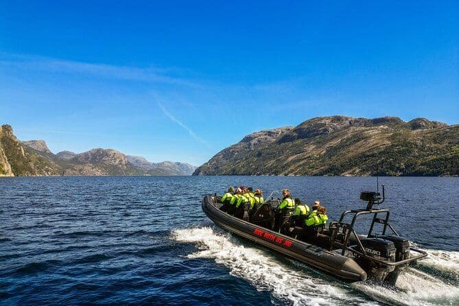 Excursion en bateau Stavanger avec Pulpit Rock, cascades et chèvres
