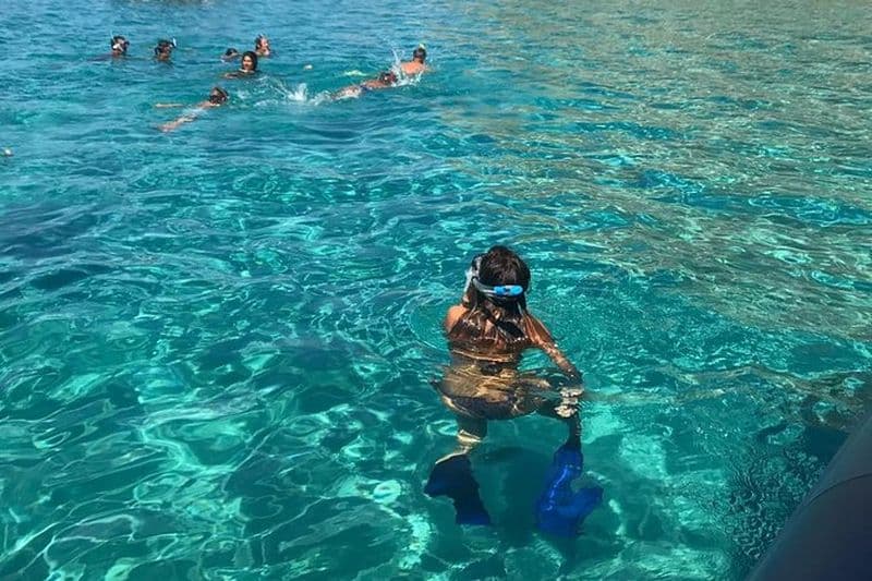 Excursion de plongée en apnée partagée de Tropea à Capo Vaticano