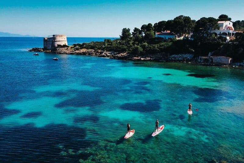 SUP adventure in Alghero : Tour des criques de Lazzaretto
