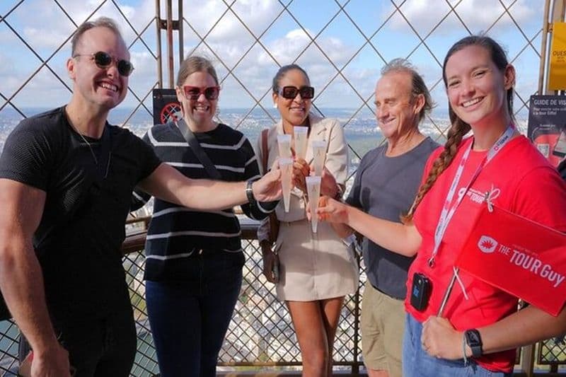 Tour d'escalade de la tour Eiffel avec accès au sommet
