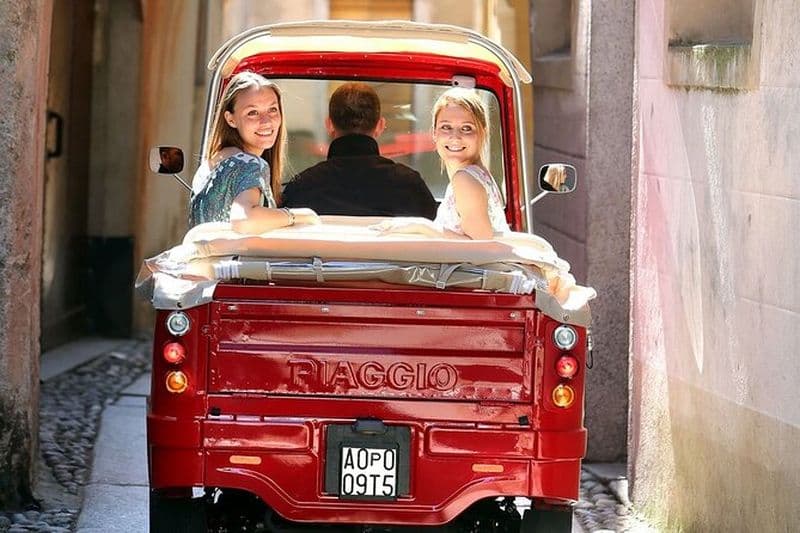 Visite privée d'Olbia en tuk-tuk – Histoire et sites touristiques locaux