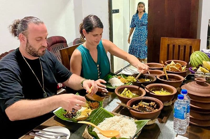 Cours de cuisine au Sri Lanka avec des locaux