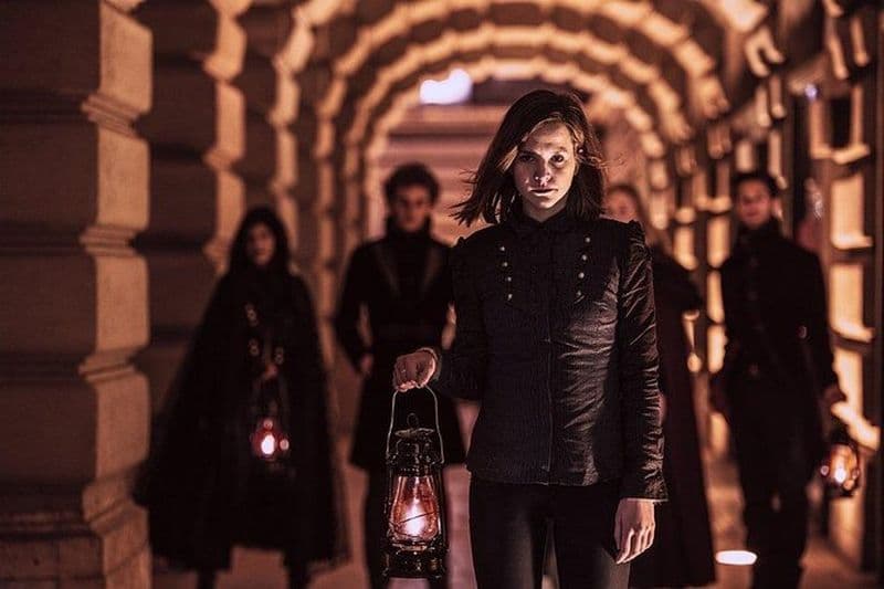 Histoire sombre, légendes et visite nocturne des vampires dans le quartier du château de Buda