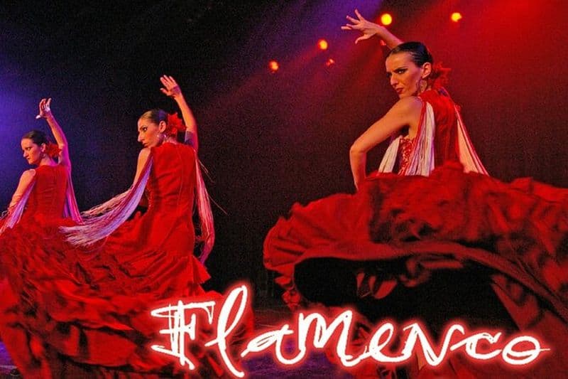Spectacle de flamenco au théâtre Coliseo de San Miguel