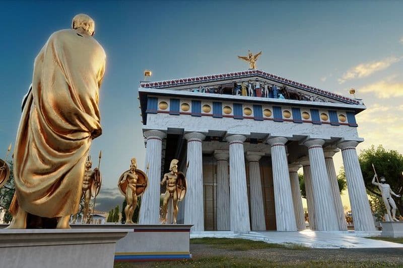 Billet d'entrée à l'Olympia antique, visite audio en réalité virtuelle