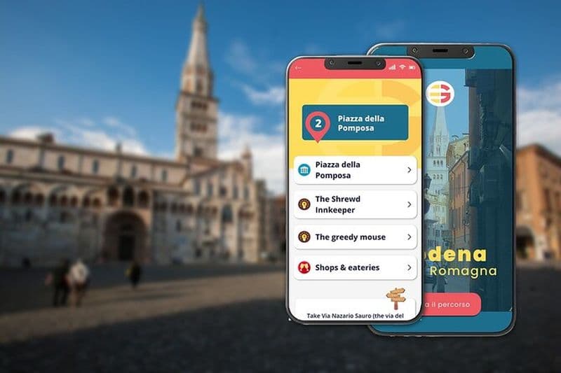 Chasse au trésor et visite à pied autoguidée de Modène
