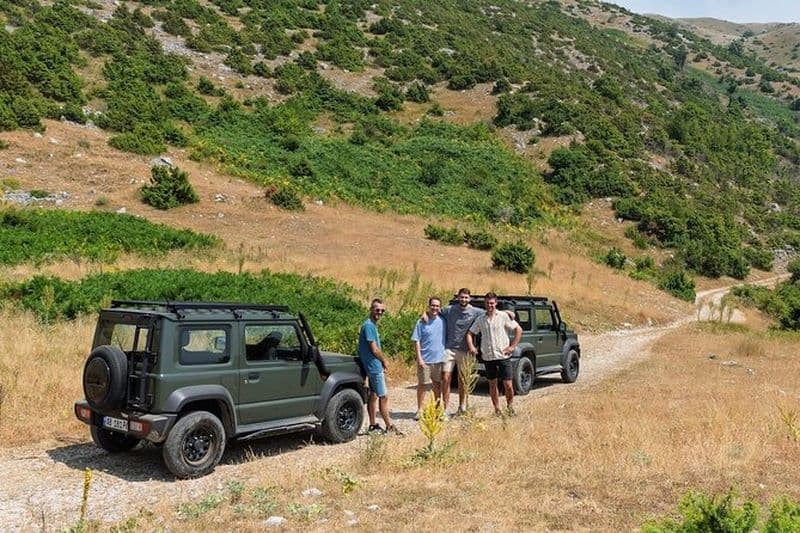 Expérience de conduite en 4x4 dans les hauts plateaux de Tirana