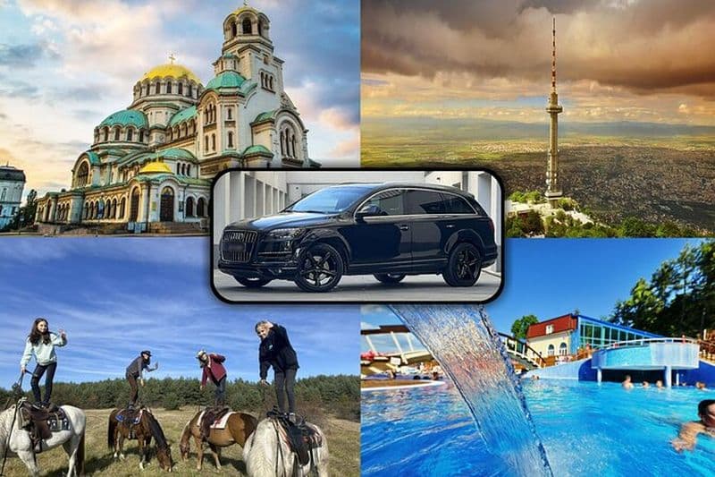 Exclusivité Sofia : Nevsky, Vitosha Hoof, Boyana, balade à cheval et spa