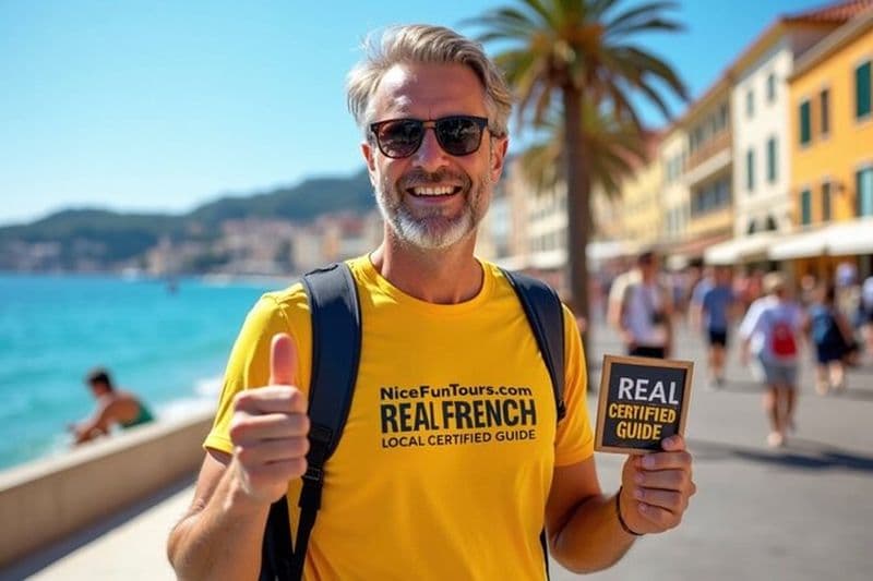 Balade Pédestre du Vieux-Nice et Colline du Chateau avec un Guide Local