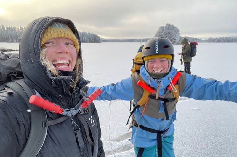Journée complète de patinage à glace en Suède