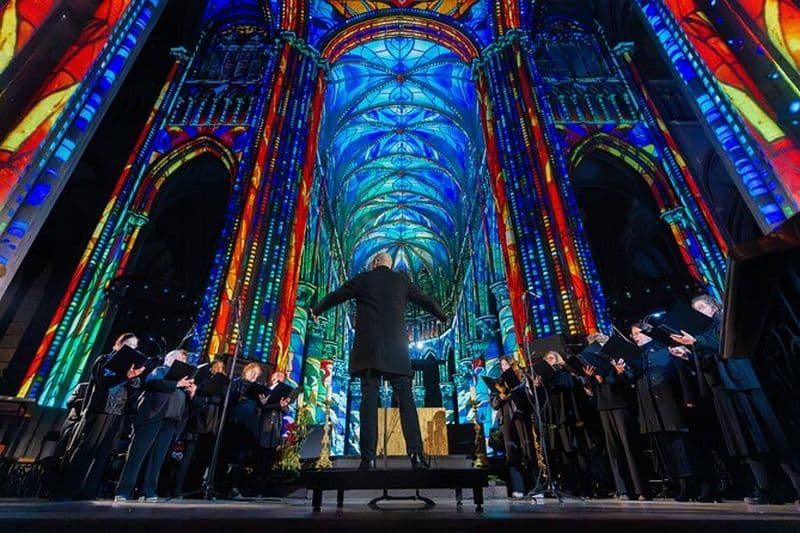 Cathédrale de Saint-Sébastien : Spectacle son et lumière, LUMINISCENCE
