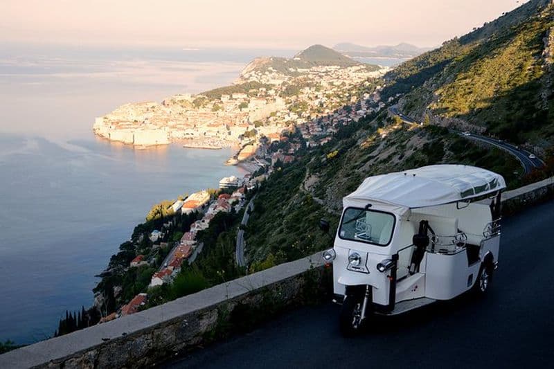 Visite en E-Tuk Tuk à Dubrovnik