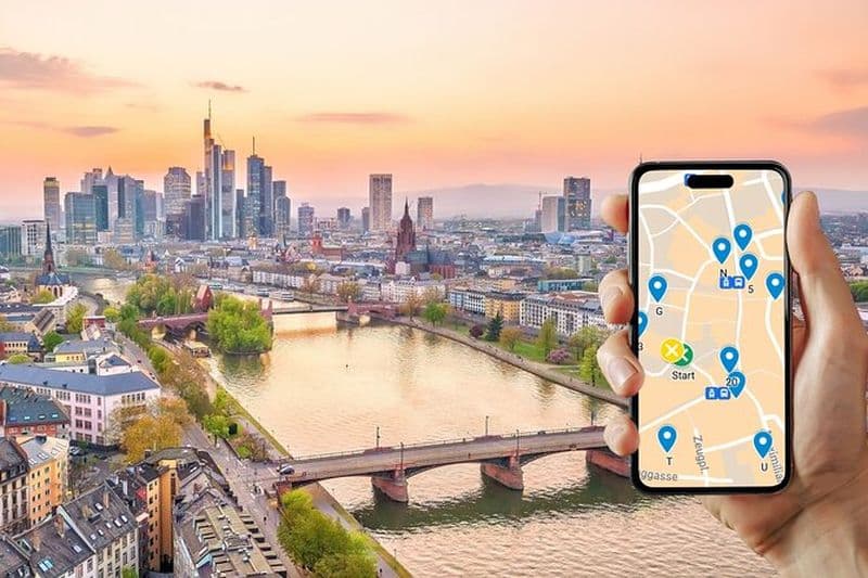 Chasse au trésor autoguidée et rallye urbain à Francfort
