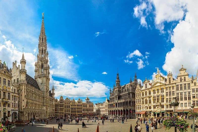 Croisière en bateau sur les canaux de Bruxelles avec visite à pied de la vieille ville