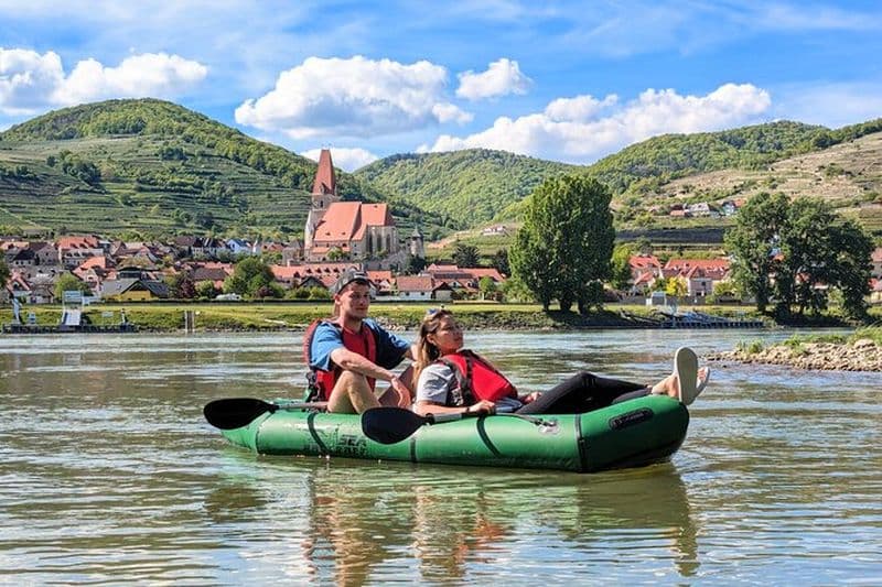 Excursion en kayak et en vin dans la vallée de la Wachau