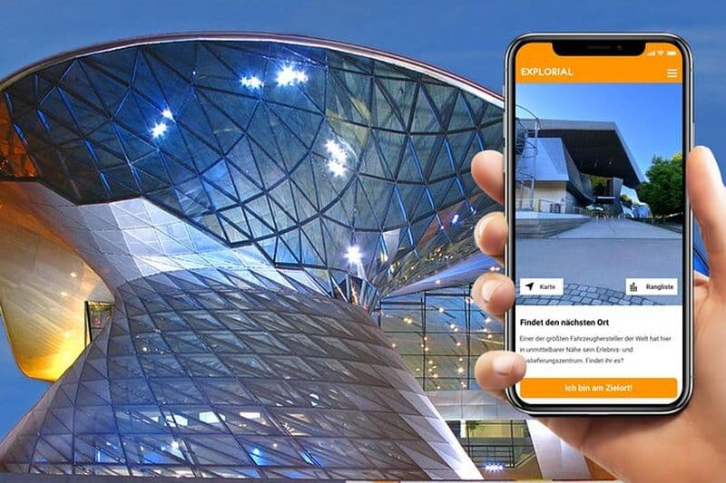 Visite autoguidée de la chasse au trésor et des sites touristiques de l'Olympiapark de Munich