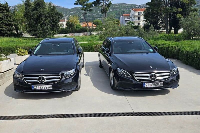 Transfert de taxi de Split Airport à Split Center