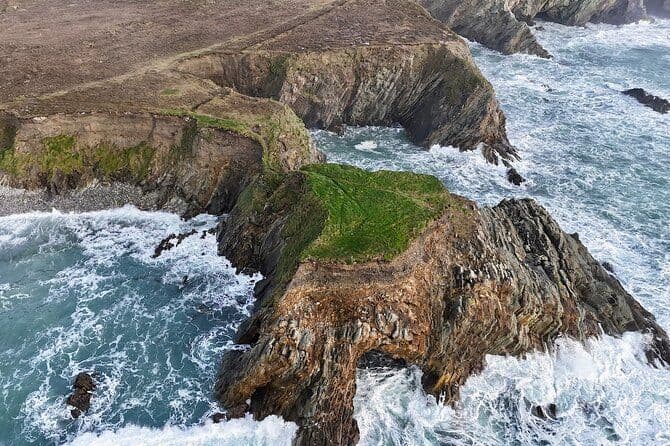 Randonnée au sommet de la falaise de Toe Head à West Cork