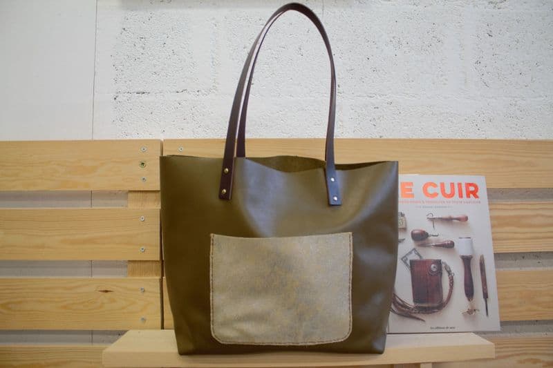 Créez votre sac cabas en cuir