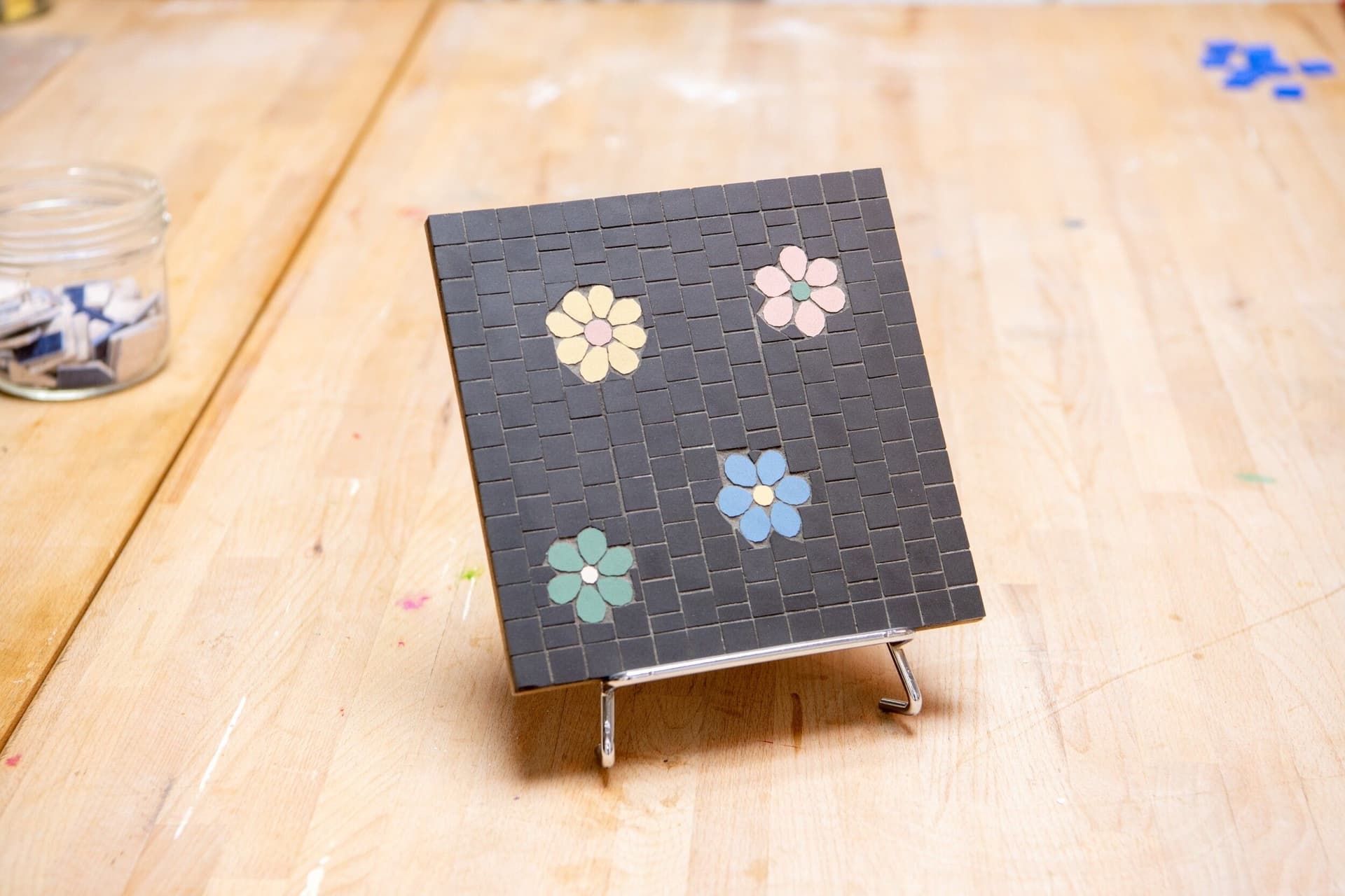 Fabriquez votre dessous de plat en mosaïque