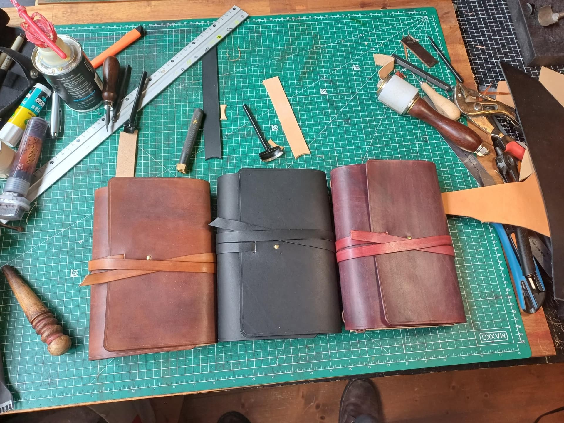 Fabriquez votre étui de carnet en cuir