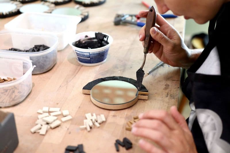 Créez votre miroir en mosaïque