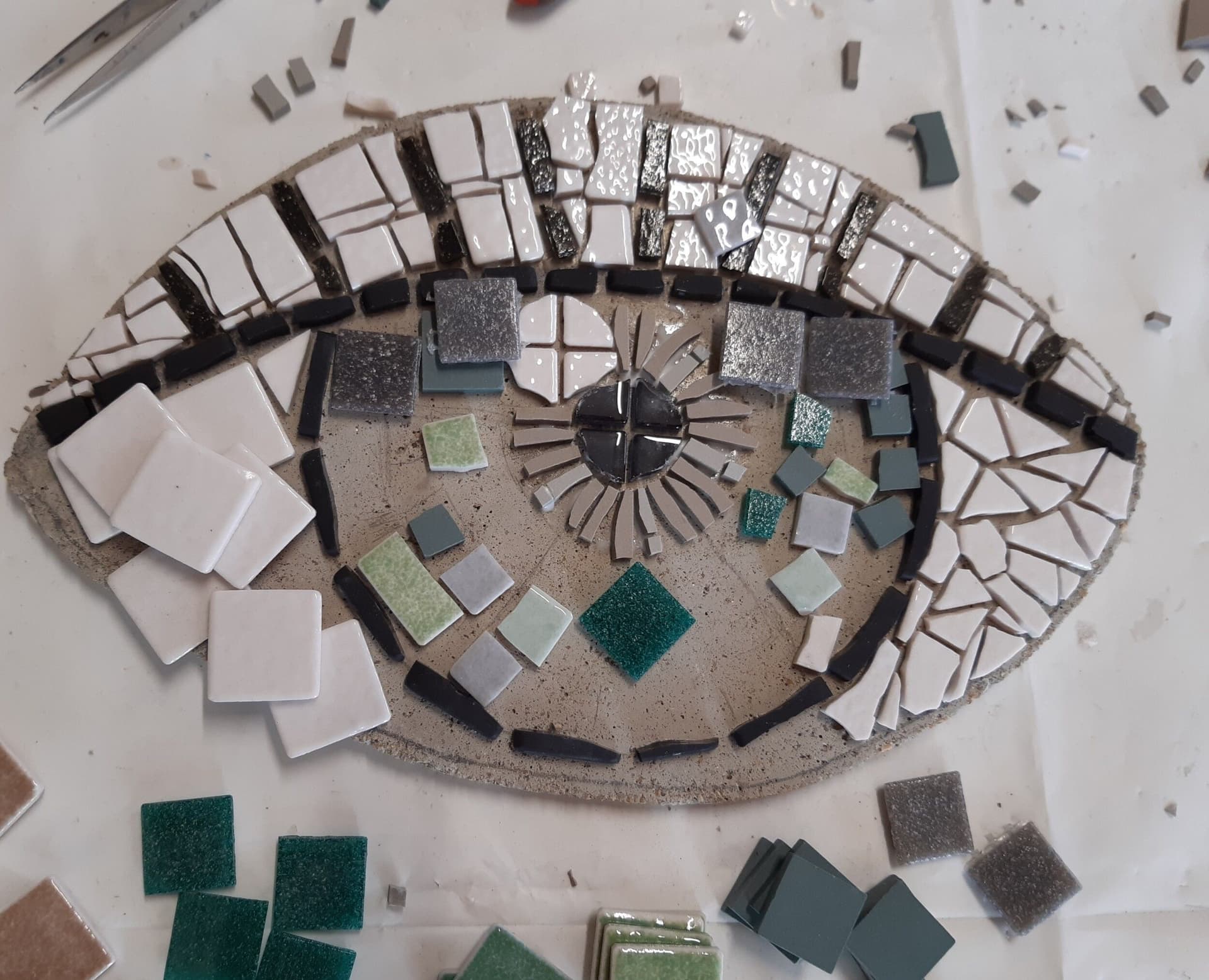 Créez votre mosaïque personnalisée de 20x20 cm