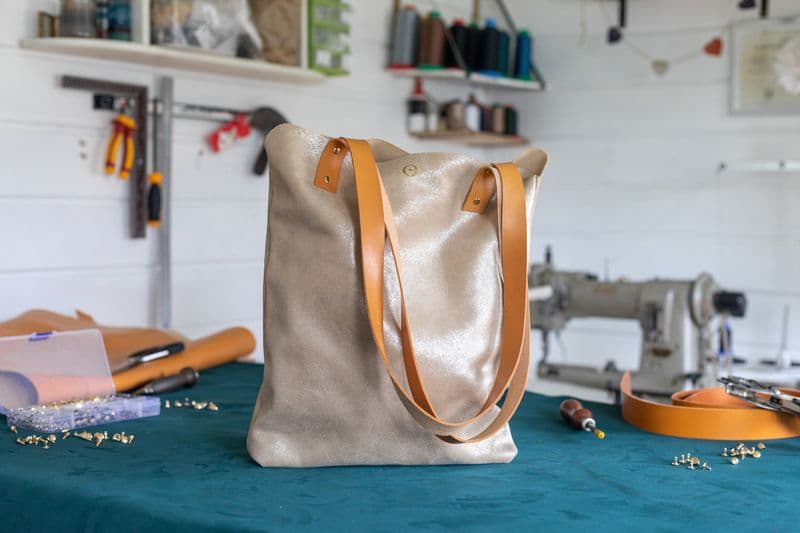 Fabriquez votre tote bag en cuir
