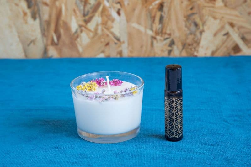 Fabriquez votre bougie et votre roll on relaxant