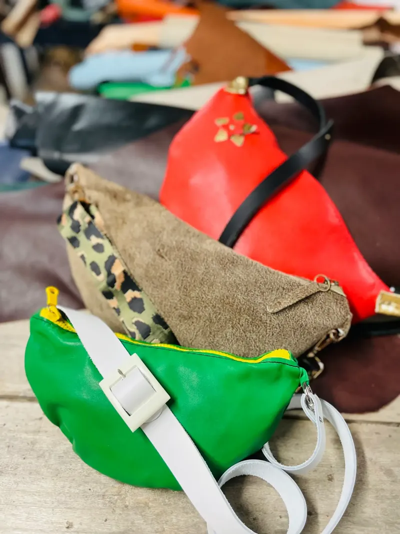 Confectionnez votre sac banane en cuir