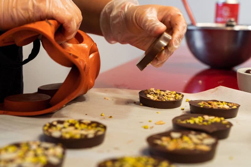 Fabriquez vos chocolats avec Julia