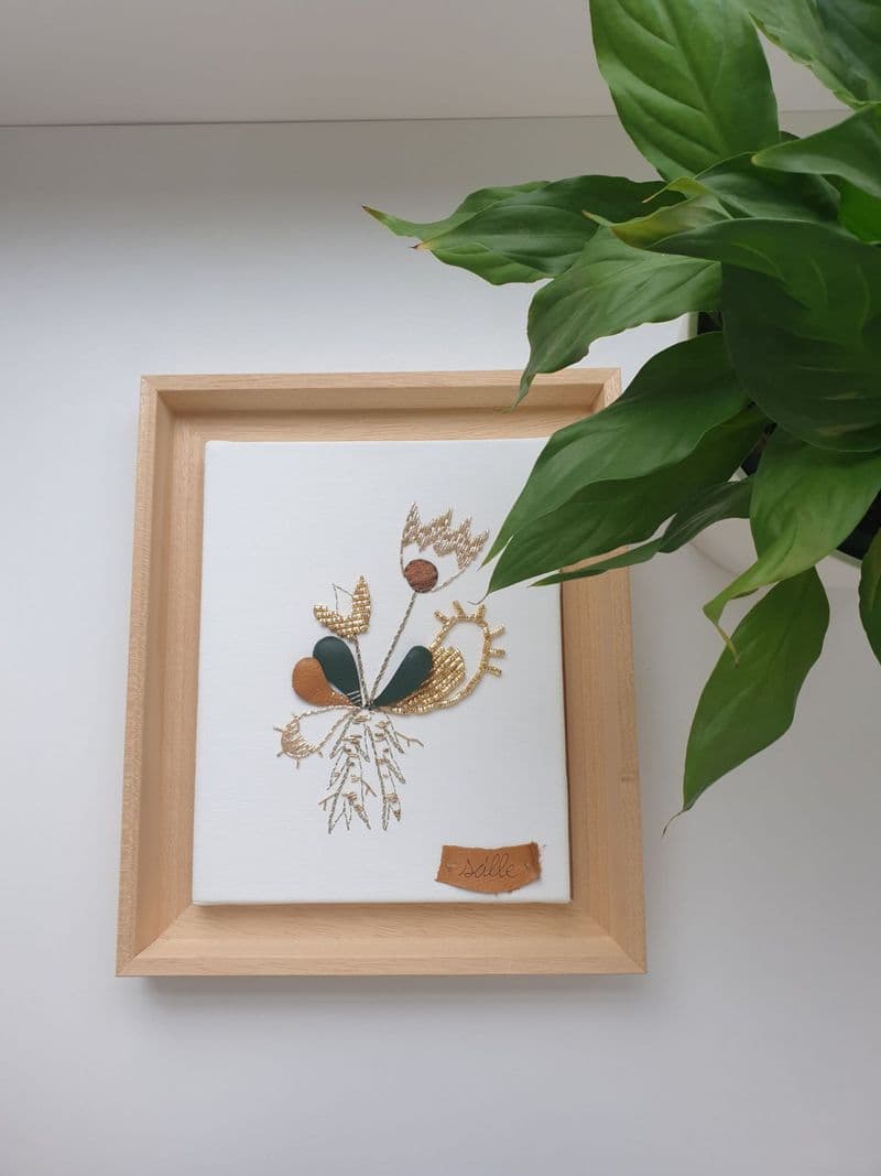 Découvrez l'art de la broderie au fil d'or