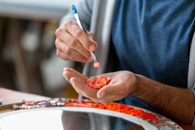 Créez votre miroir en mosaïque