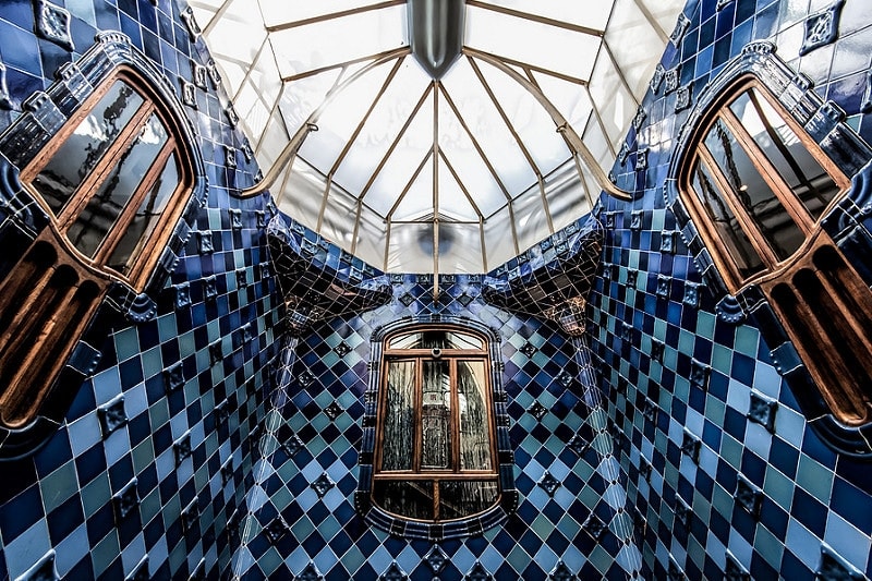 Cour intérieure de la Casa Batlló