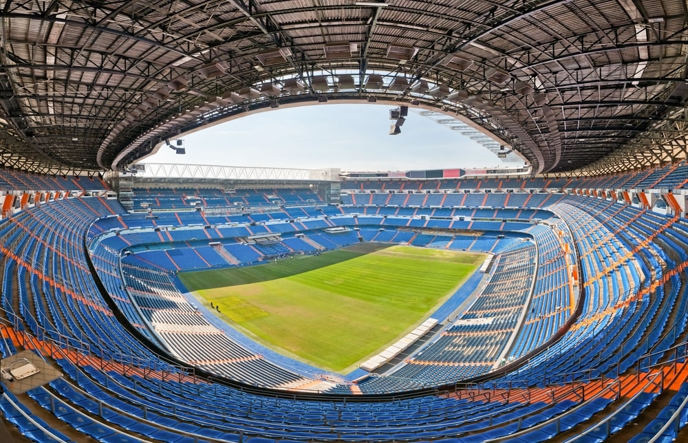 L'intérieur du Santiago Bernabéu