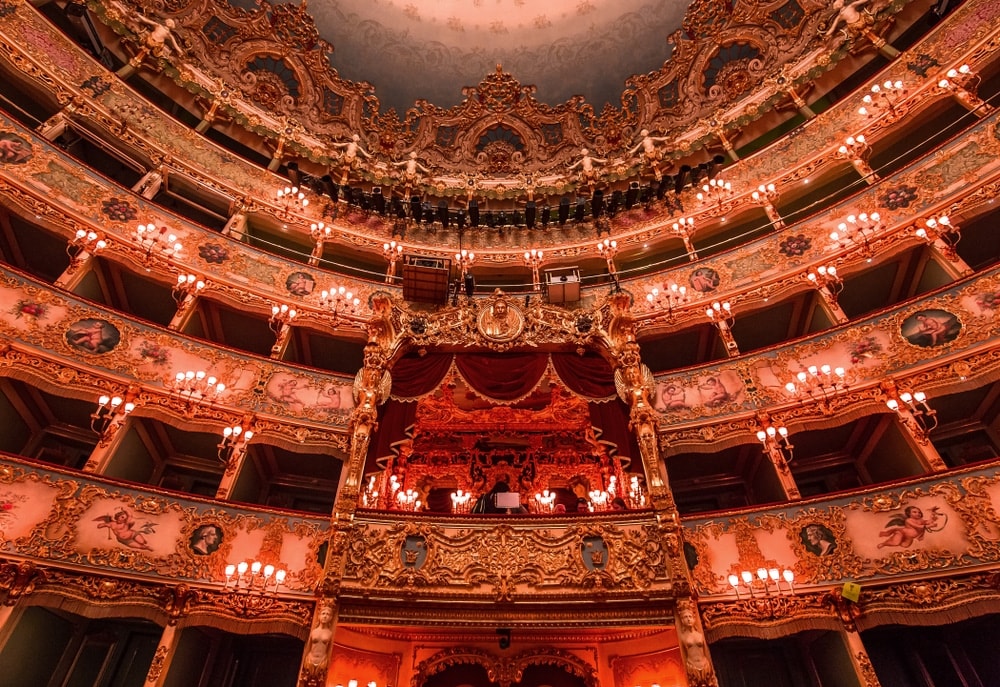 Loges de La Fenice à Venise